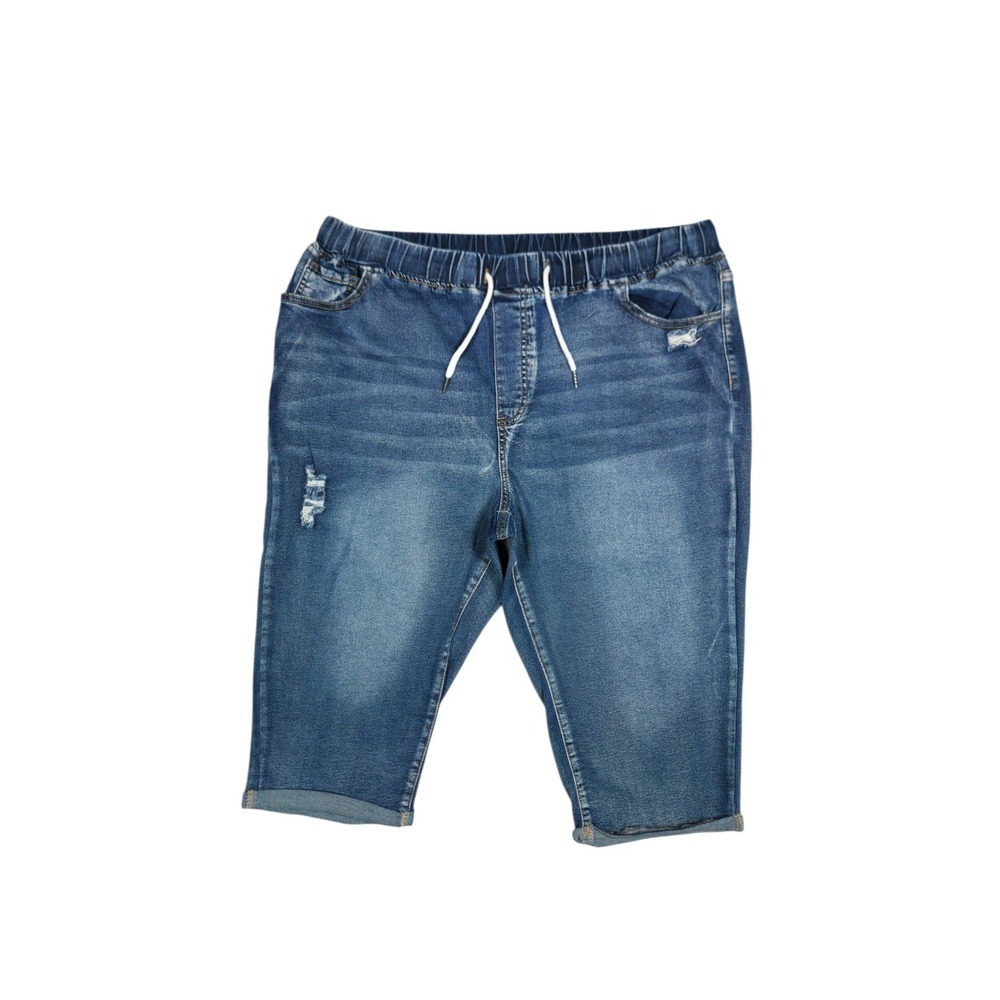 SHEIN 4XL Stretch Jeans Shorts